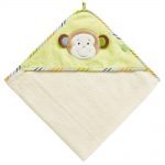 Baby Fehn kapucnis fürdőlepedő – Monkey Donkey – kis majom