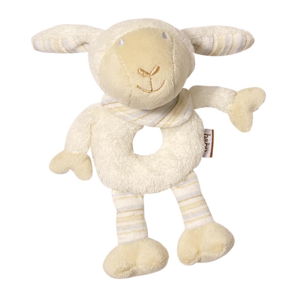 Baby Fehn Puha csörgő Babylove – Bárány