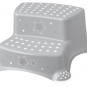 Keeeper WC/mosdó gyerekfellépő "Stars" - szürke