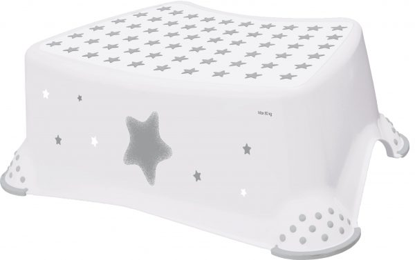 Keeeper WC/mosdó gyerekfellépő "Stars" - fehér