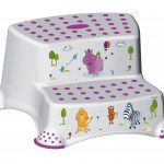 Keeeper WC/mosdó gyerekfellépő „Hippo” – fehér