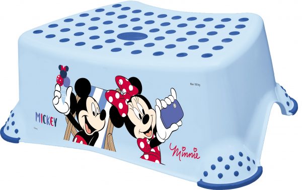 Keeeper WC/mosdó gyerekfellépő "Mickey & Minnie" - kék