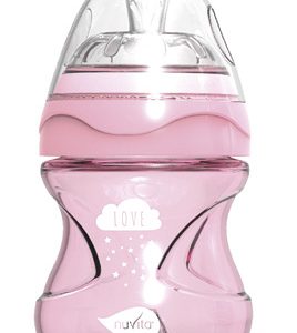 Nuvita Mimic Cool cumisüveg 150ml - Light Pink