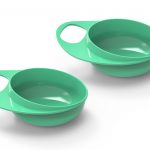 NUVITA műanyag tál és tányér – Pastel green
