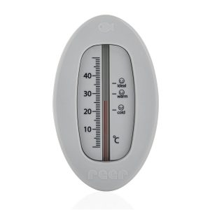 Reer Fürdőhőmérő ovális - szürke