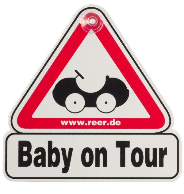 Reer Jelzés autóra "Baby on Tour"