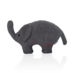 Zopa Kötött játék elefánt – Dark grey