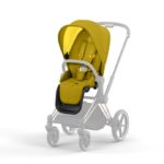 Cybex Priam babakocsi huzat Seat Pack Platinum-Mustard Yellow 2022