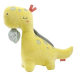 Baby Fehn sárga plüss dinoszaurusz Happy Dino lámpa