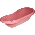 TRYCO kád dugóval és csúszásmentes felülettel UNI – Pink