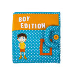 Piqipi Interaktív gyermekkönyv Quiet Book – Boy