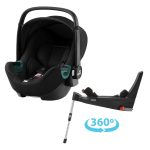 Britax Römer autósülés Baby-Safe 3 i-Size Flex Base 5Z Bundle – Space Black