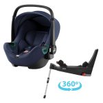 Britax Römer autósülés Baby-Safe 3 i-Size Flex Base 5Z Bundle – Indigo Blue
