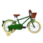 Bobbin Gyermek kerékpár Moonbug 16″ Pea Green