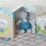Meiya&Alvin ajándékkészlet DELUXE könyv + játék Elefánt Alvin