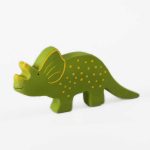Tikiri Baby természetes gumi dinoszaurusz Triceratops (Trice)