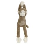 Happy Horse | zenélő barna színű Mickey majom – mérete: 40 cm