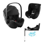 Britax Römer autósülés készlet Baby-Safe Pro + Vario Base 5Z + autósülés Dualfix 5z – Space Black