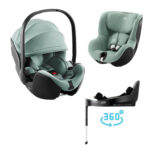 Britax Römer autósülés készlet Baby-Safe Pro + Vario Base 5Z + autósülés Dualfix 5z – Jade Green